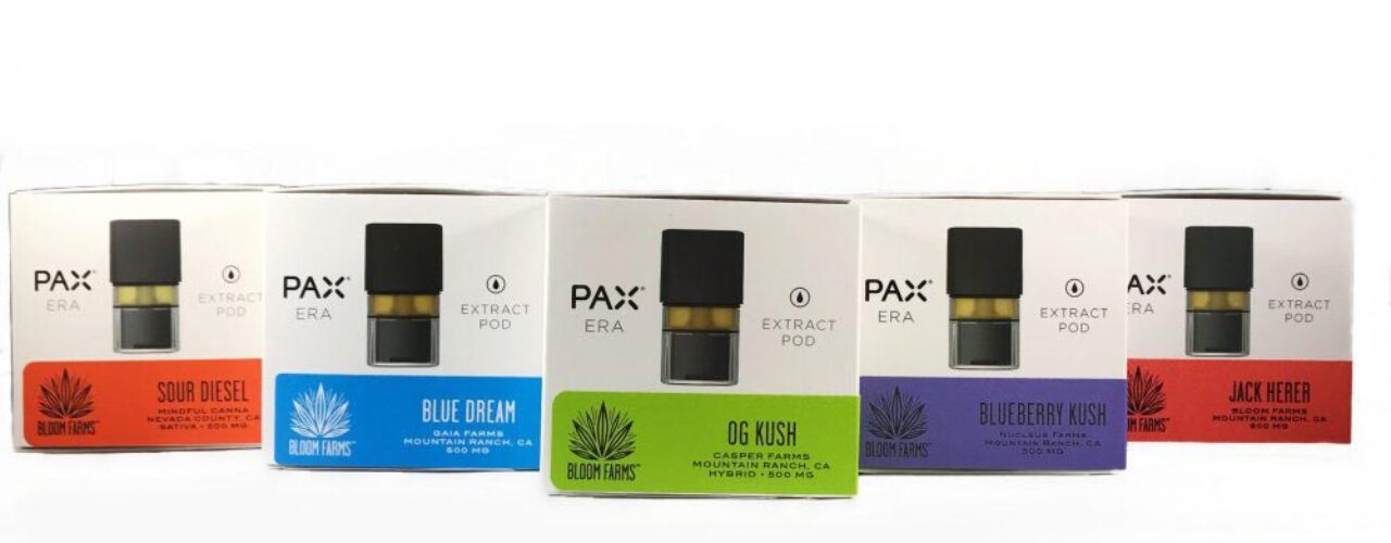 Pax Era pods and flavors
